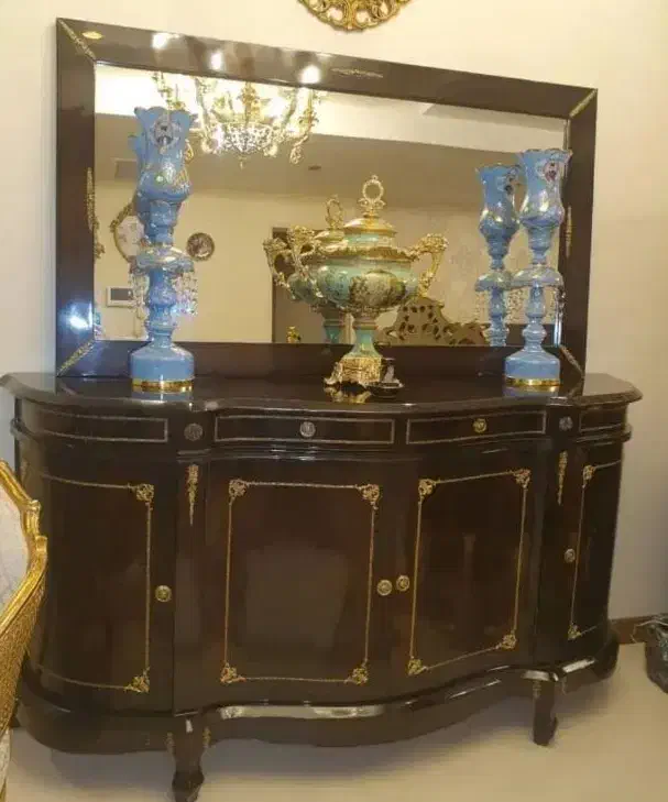 آیینه کنسول در حد نو|بوفه، ویترین، کنسول|تهران, مجیدآباد|دیوار