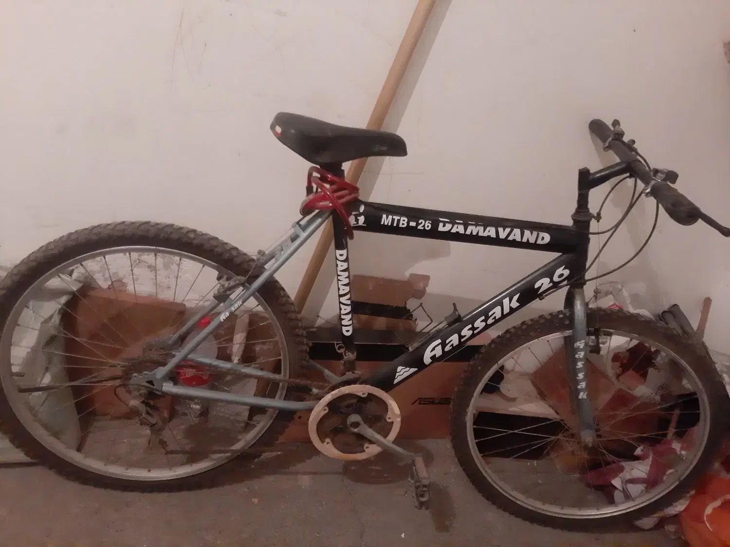 دوچرخه دنده ای ۲۶ دماوند|دوچرخه، اسکیت، اسکوتر|تربت جام, بسیجیان|دیوار