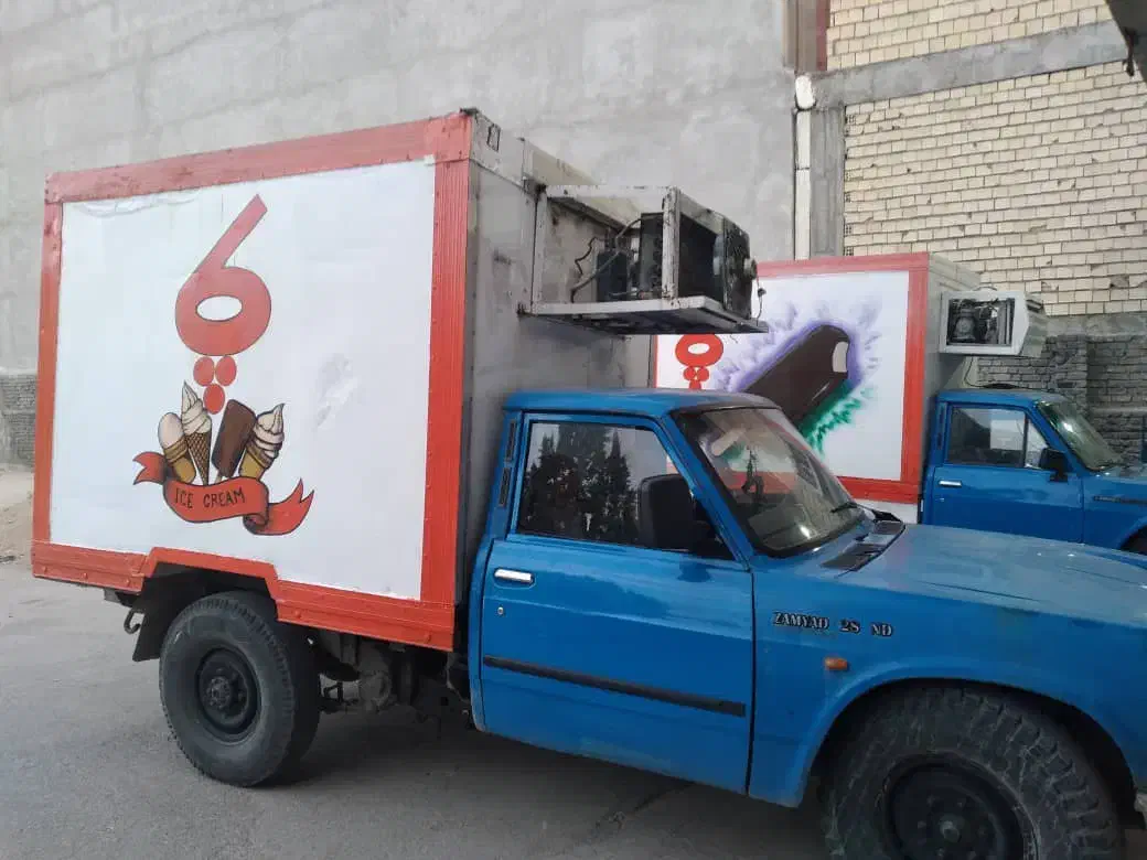 نیسان دیزلی مدل ۹۰ با سردخانه زیر صفر مخصوص پخش|خودرو سواری و وانت|پلدختر, |دیوار