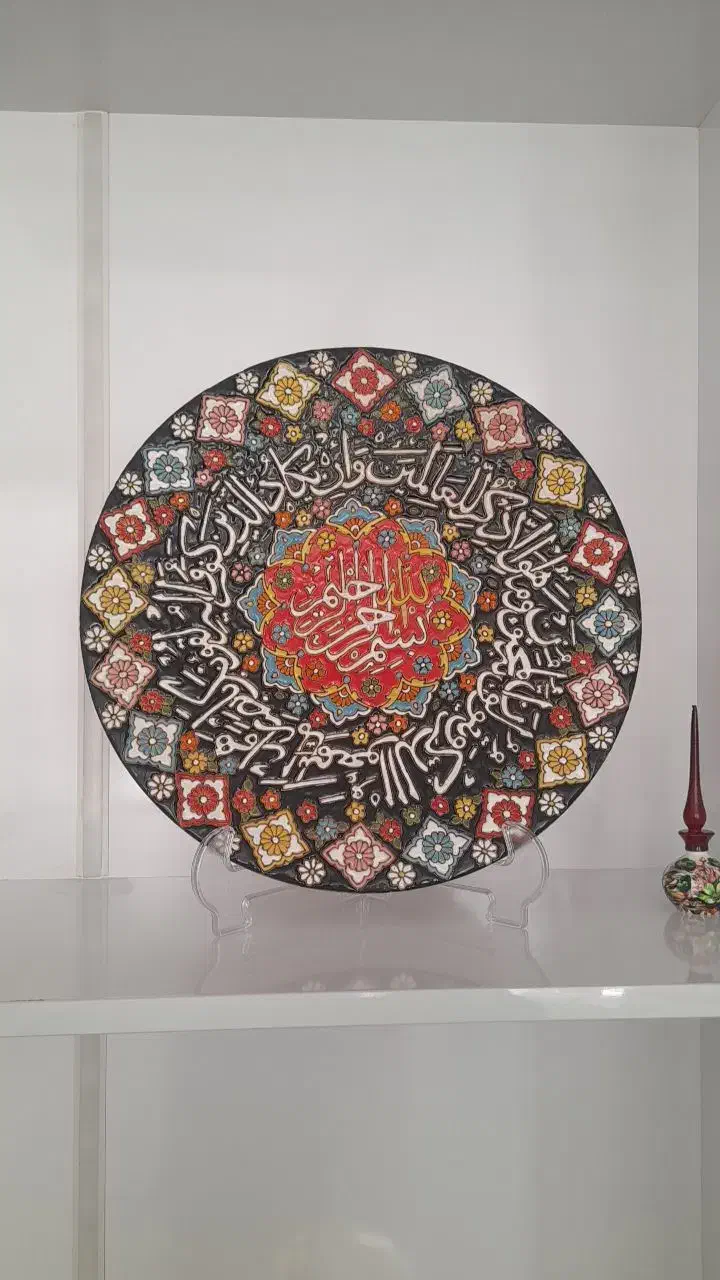 سفال میناکاری در روانسر|صنایع دستی و سایر لوازم تزئینی|جوانرود, |دیوار