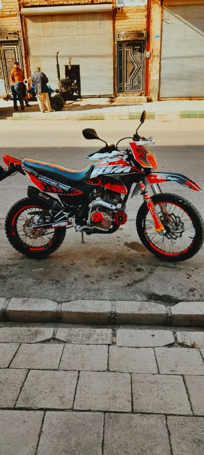 موتور تریل ۲۵۰cc کویر|موتورسیکلت|سقز, |دیوار