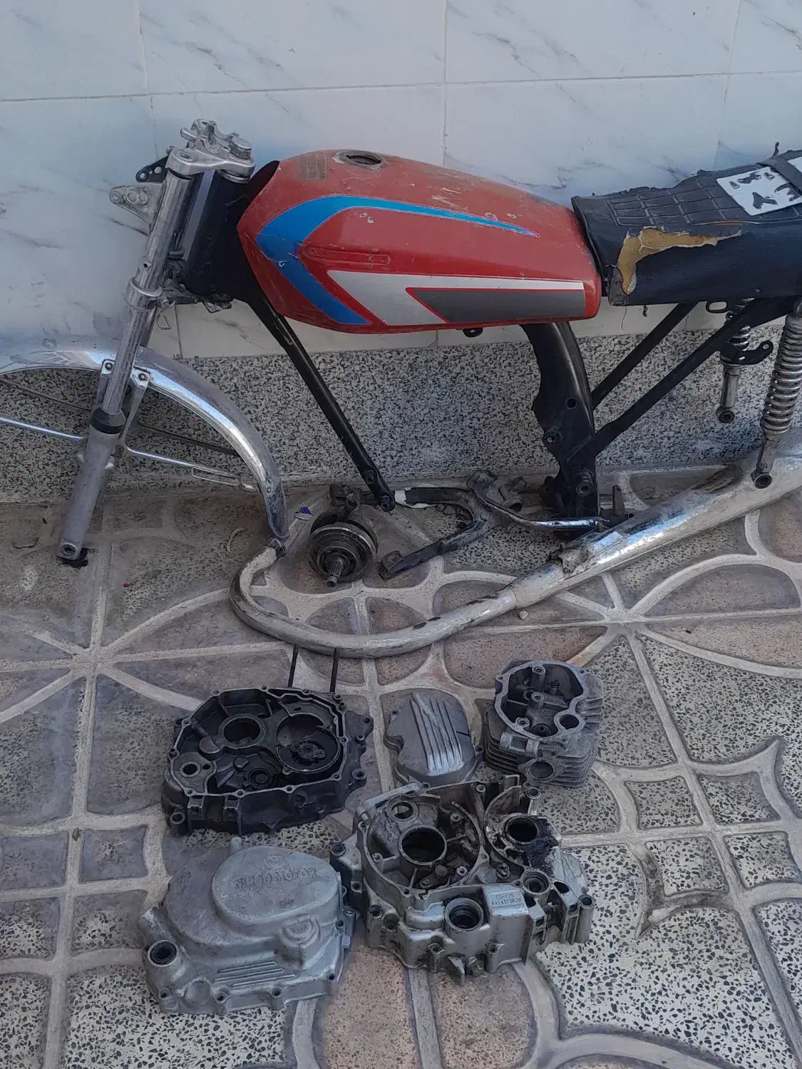 موتور مزایده ای|موتورسیکلت|زرین دشت (فارس), |دیوار