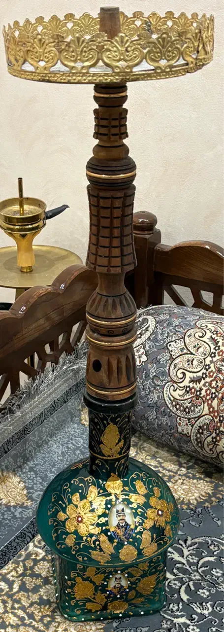 قلیان چوبی کامل|کوهنوردی و کمپینگ|یزد, |دیوار