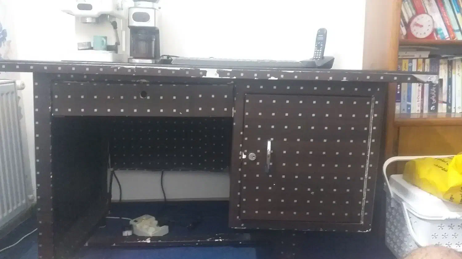 میز کامپیوتر فلزی روکش چرم|میز تحریر و کامپیوتر|مشهد, نرگس (شهرک غرب)|دیوار