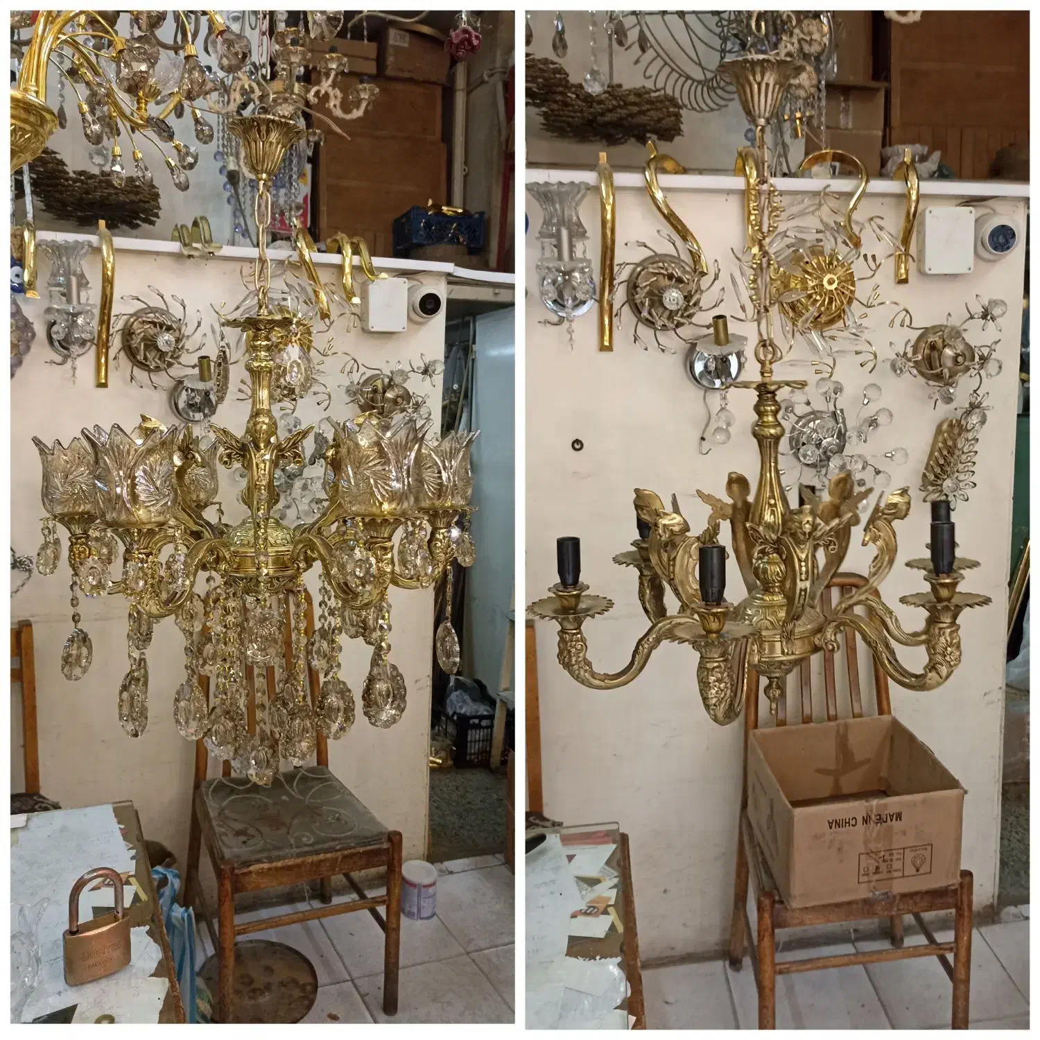 تعمیرات و بازسازی تخصصی انواع لوستر|خدمات پیشه و مهارت|تهران, شارق|دیوار