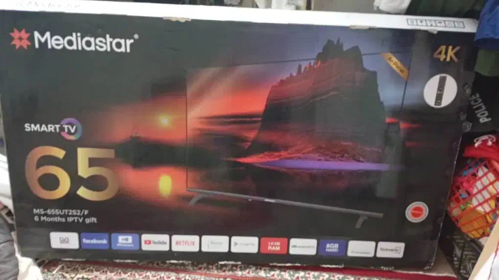 تلوزیون۶۵اینچ مدیااستارMediastar|تلویزیون و پروژکتور|بندرعباس, |دیوار