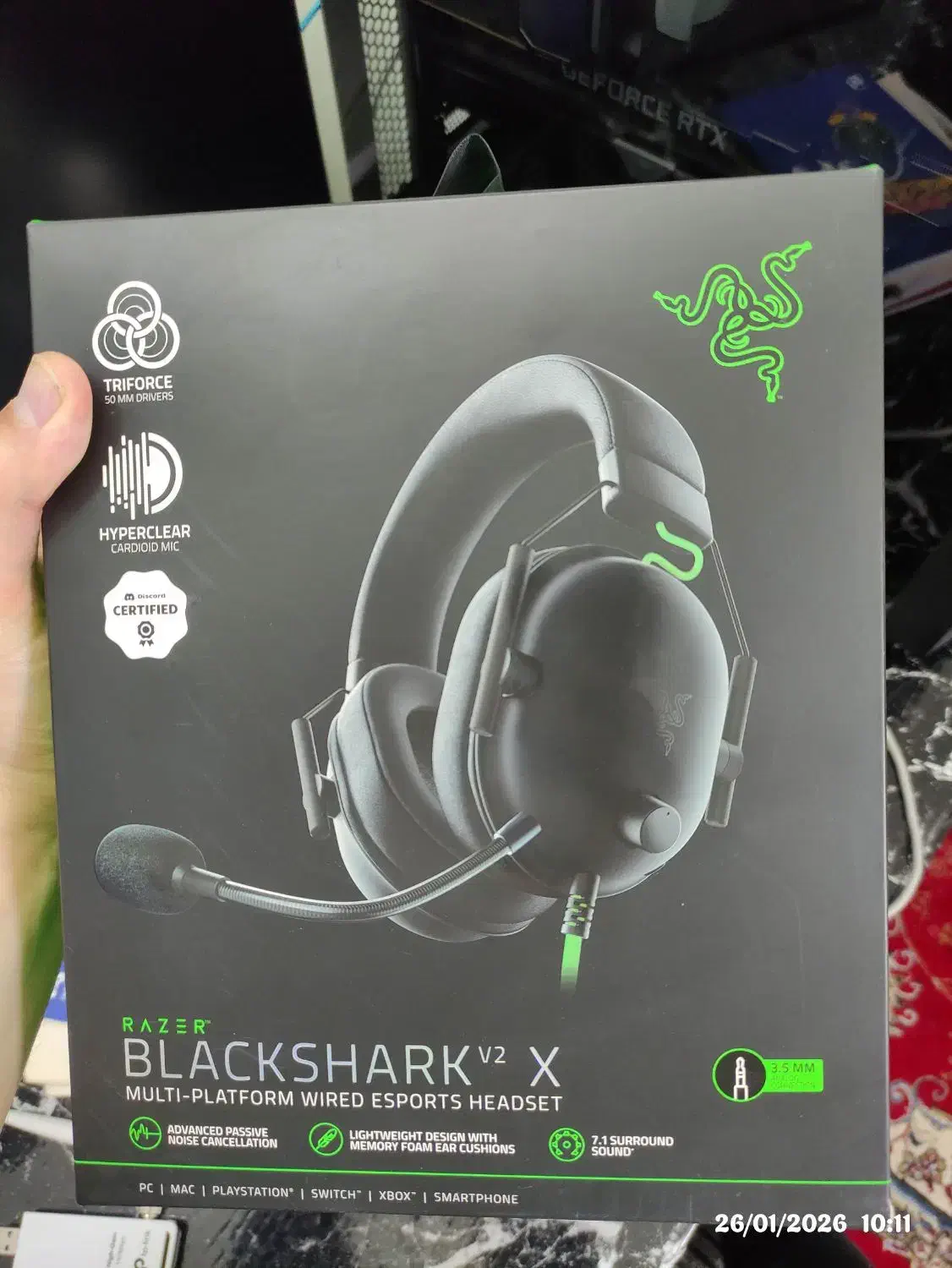 هدستblackshark v2 x|قطعات و لوازم جانبی رایانه|تهران, منیریه|دیوار