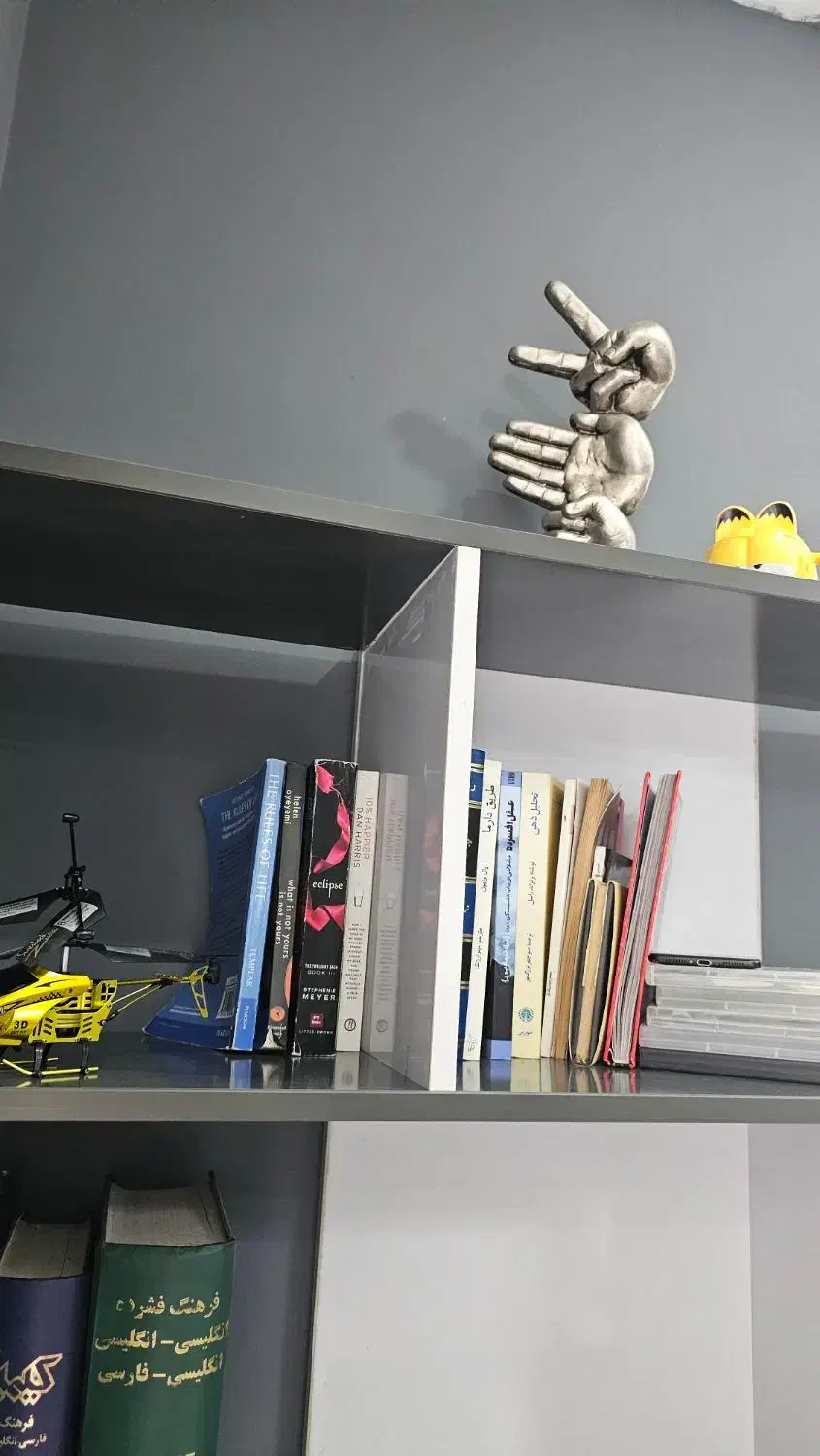 کتابخانه و دکوری|کتابخانه، شلف، قفسه‌های دیواری|پیربازار, |دیوار