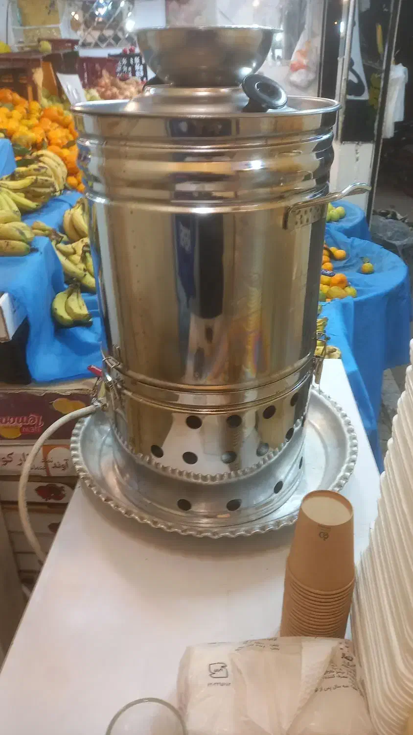 سماور ۲۰ لیتری|سماور، چایساز، قهوهساز|مشهد, شهرک امام هادی (شهرک غرب)|دیوار