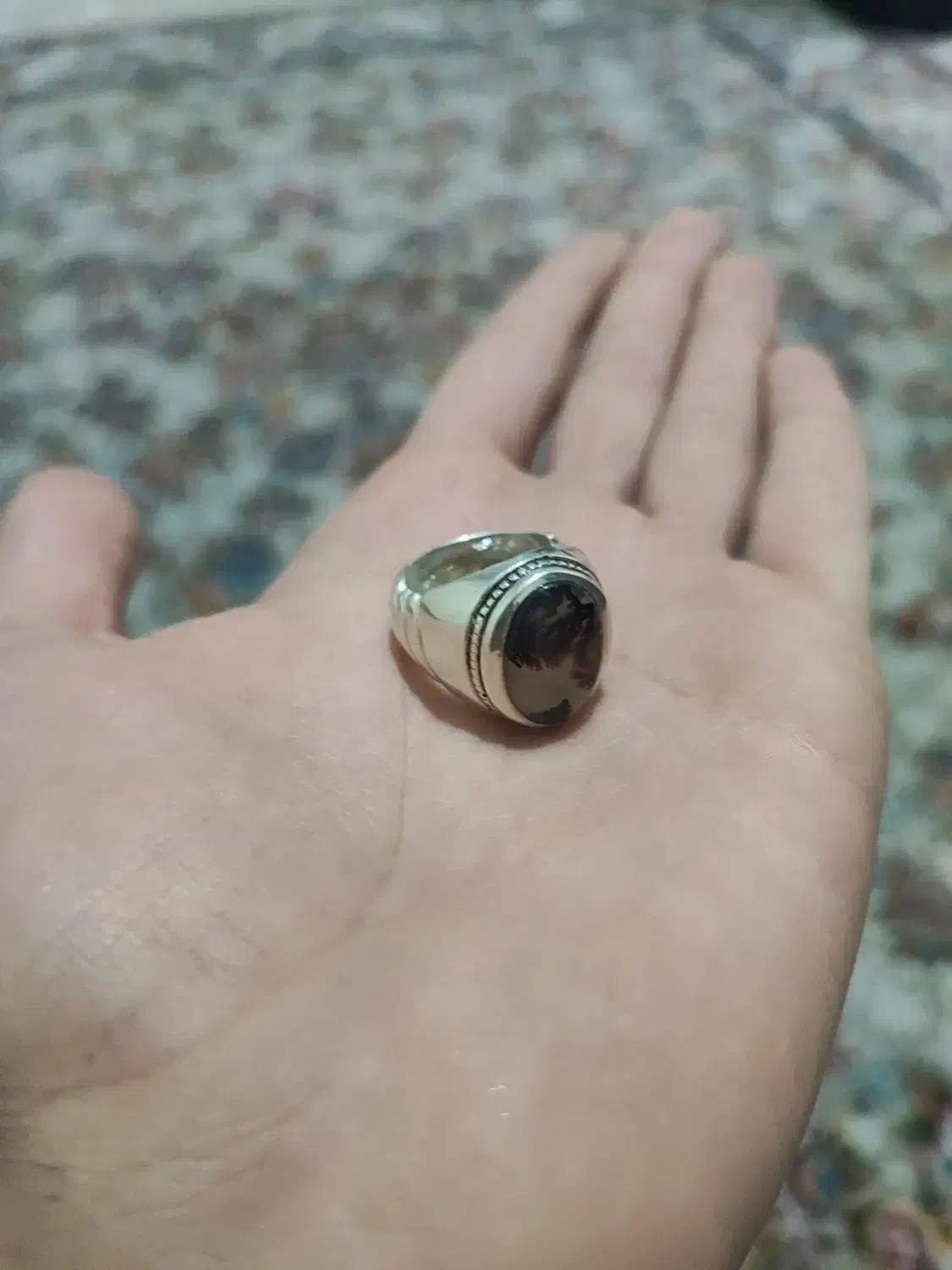 انگشتر نقره شجر کهنه|جواهرات|اراک, |دیوار