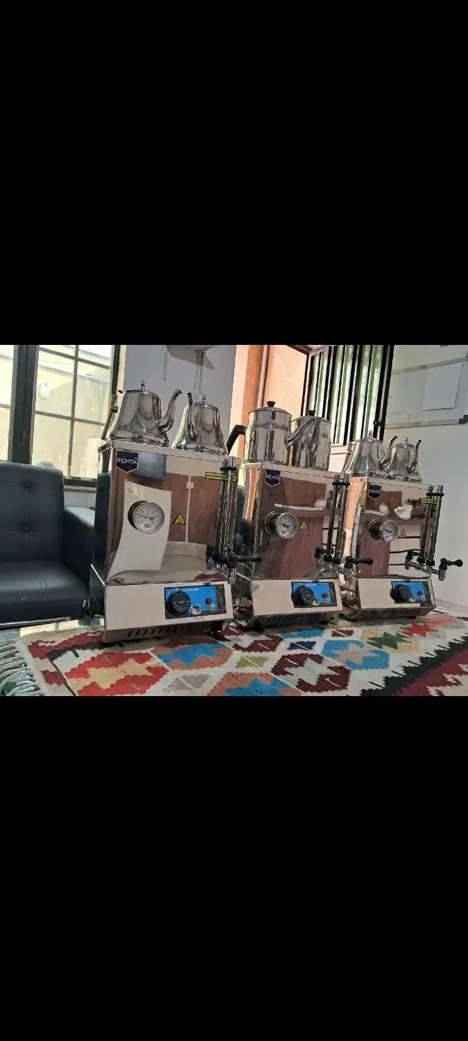 سماور ۲۰ لیتری برقی مکعبی طرح ترک|سماور، چای‌ساز، قهوه‌ساز|تهران, سیروس|دیوار