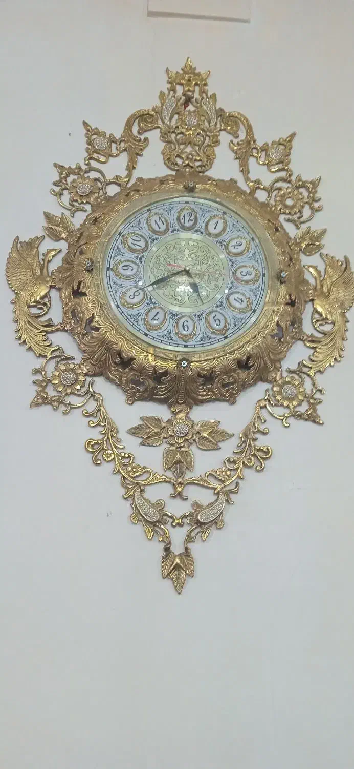 ساعت برنز سیمرغ|ساعت دیواری و تزئینی|زرین دشت (همدان), |دیوار