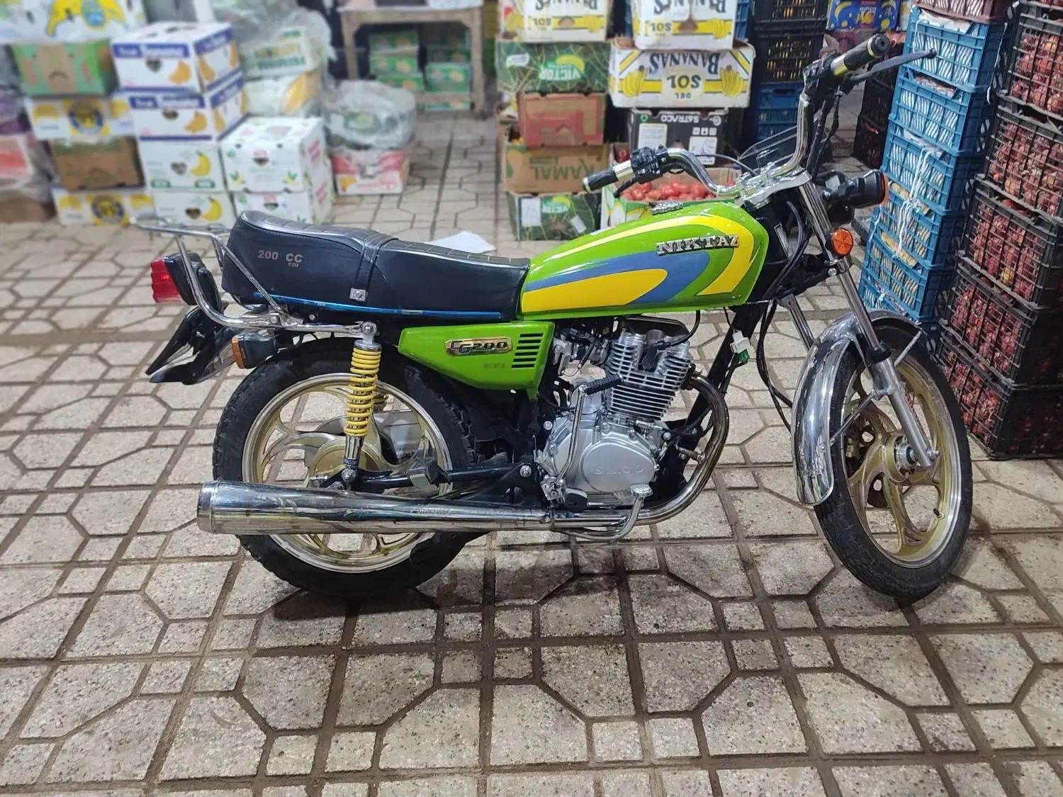 موتور نیکتاز ۲۰۰سی سی|موتورسیکلت|شاهرود, |دیوار