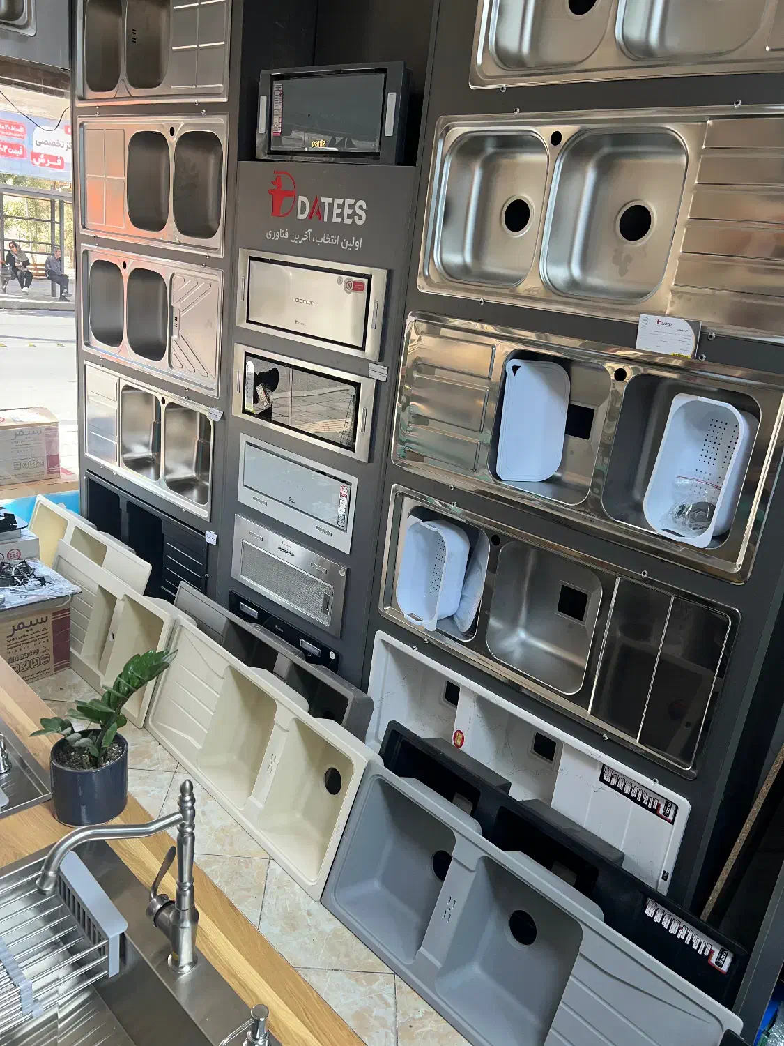 سینک گرانیتی توکار انواع سایز بندی پخش و تکی|مصالح و تجهیزات ساختمان|کرج, شاهینویلا|دیوار