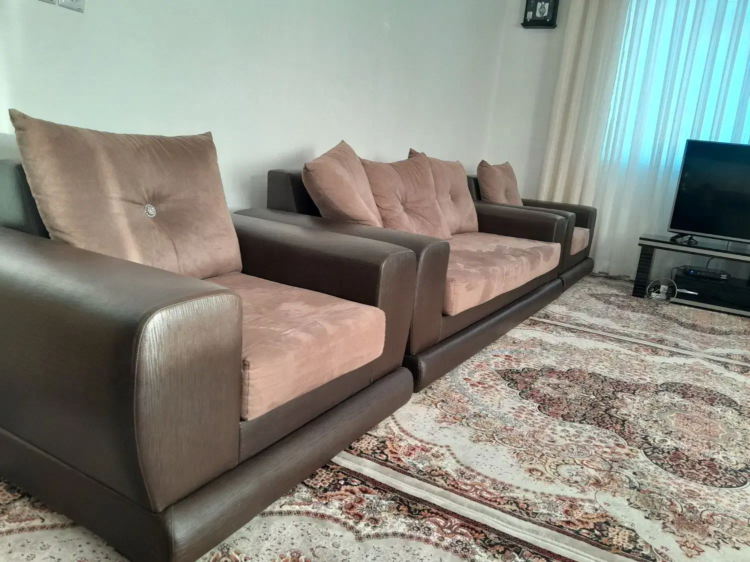 مبل هفت نفره شرکتی|مبلمان خانگی و میز عسلی|سقز, |دیوار