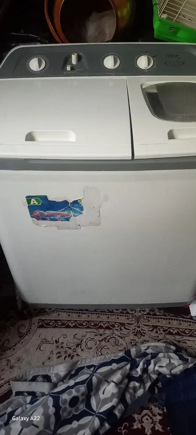 لباسشویی دوقولو|ماشین لباسشویی و خشک‌کن لباس|گتوند, |دیوار