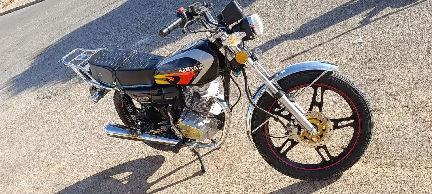 همتاز 200|موتورسیکلت|میان ولایت, |دیوار