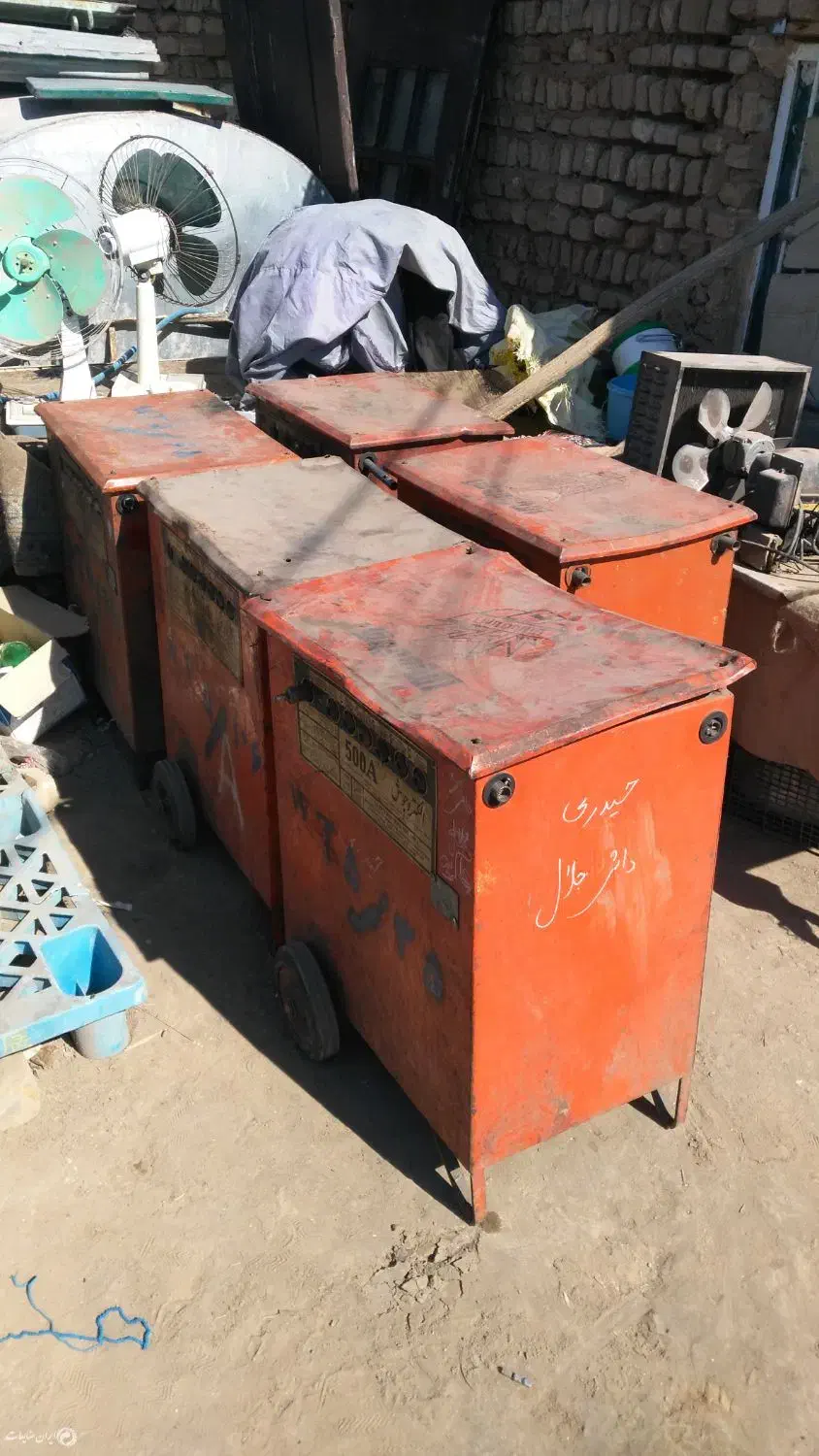 موتور جوش بزرگ و قدیمی|ماشین‌آلات صنعتی|دوگنبدان, |دیوار