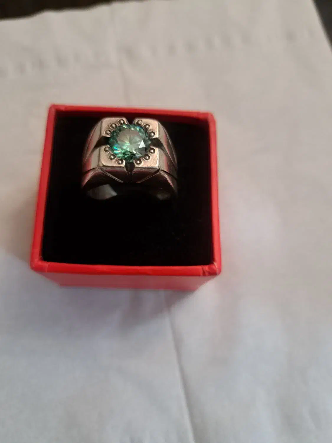 انگشترالماس روسی موزانایت|جواهرات|تهران, باشگاه نفت|دیوار