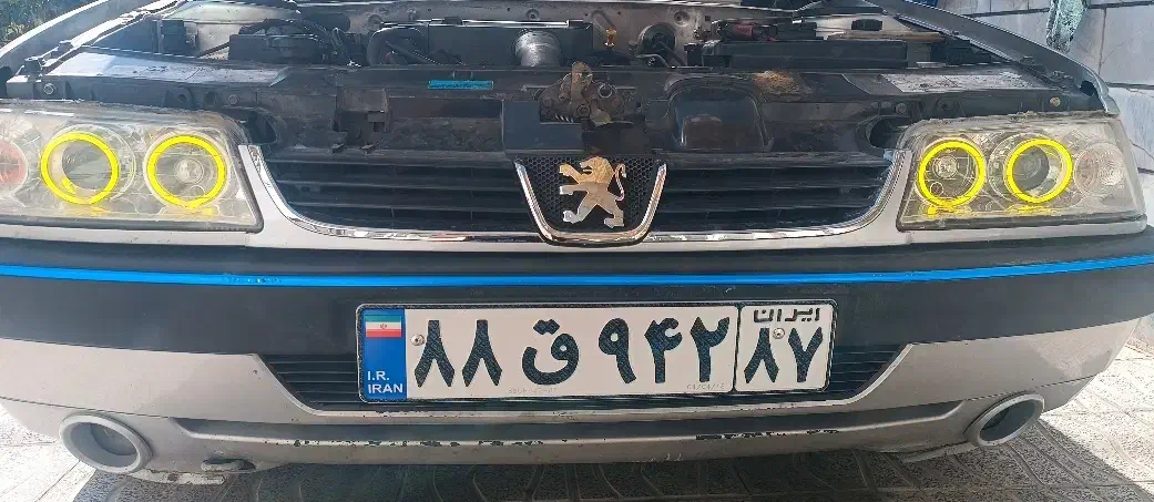 چراغslx405نئون دار.پخش چهارکانال بلوتوث دار|قطعات یدکی و لوازم جانبی|زنجان, |دیوار