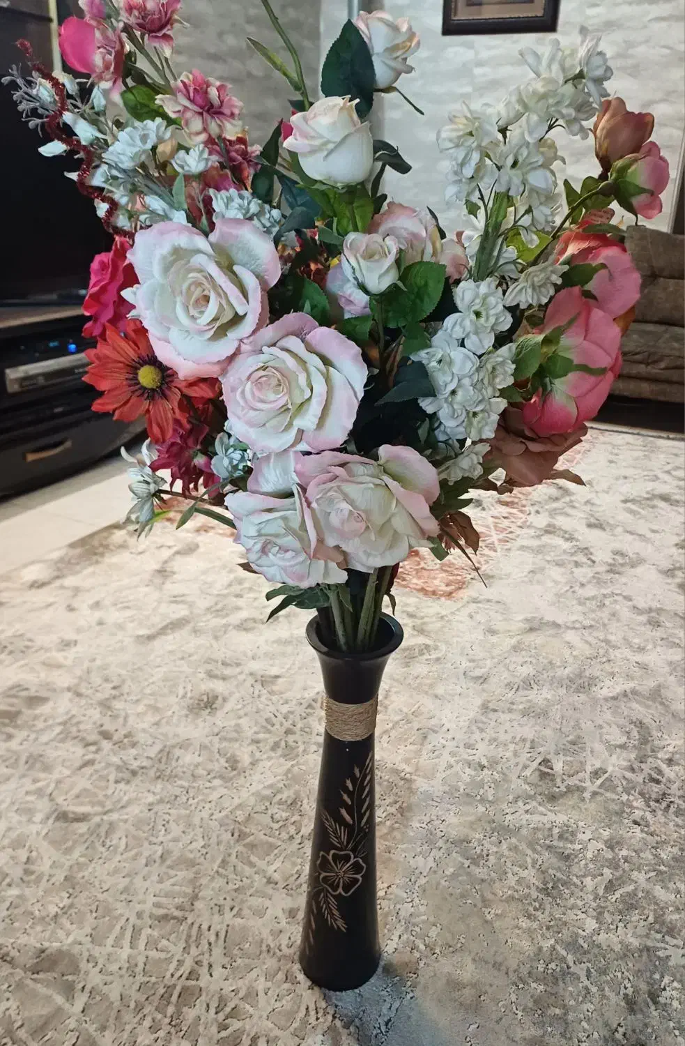 گل وگلدان|گل مصنوعی|کرج, شهرک دریا|دیوار