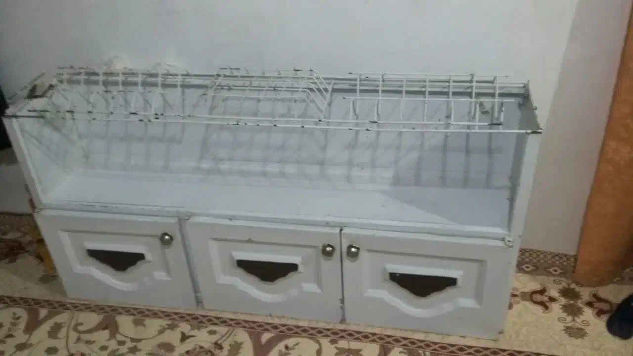 کابینت فلزی|آب‌چکان و نظم‌دهنده ظروف|بروجرد, |دیوار