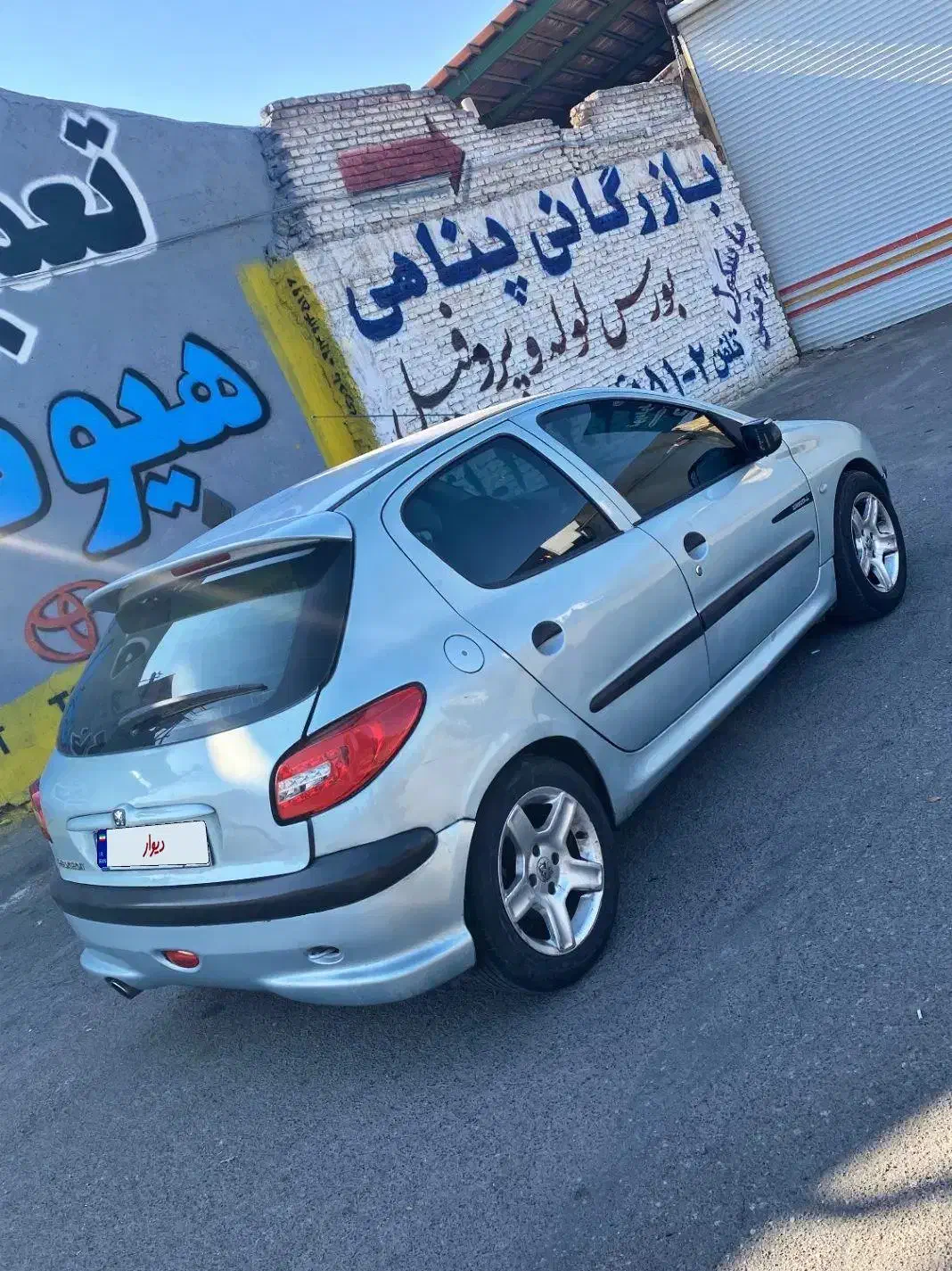 206 تیپ 6 اتوماتیک درحد فنی صفر|خودرو سواری و وانت|تبریز, |دیوار