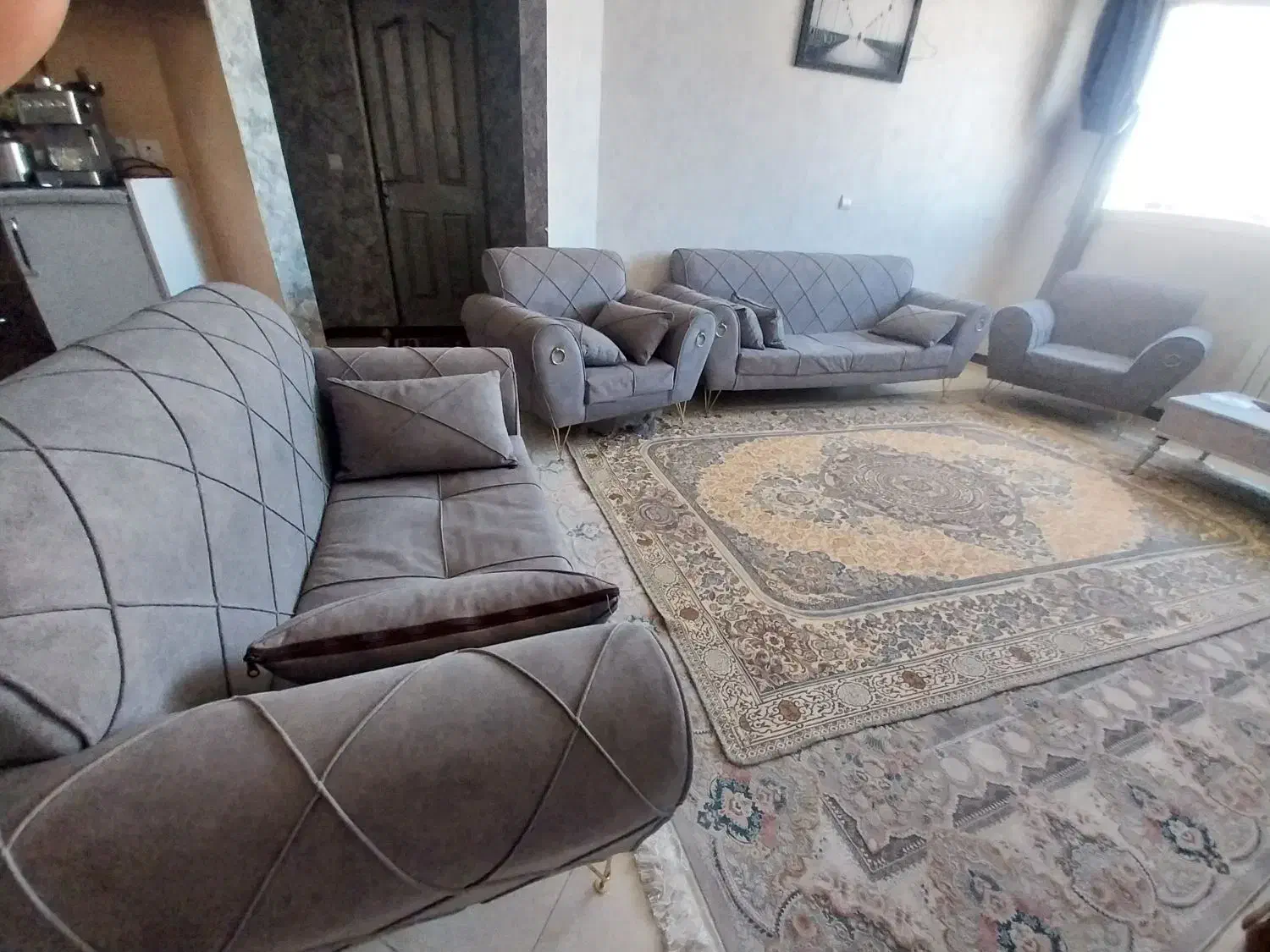 مبلمان دسته دوم|مبلمان خانگی و میز عسلی|فولادشهر, B6|دیوار