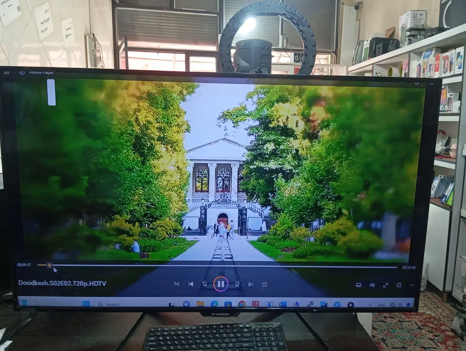 تلویزیون ۵۰اینچ Xvision|تلویزیون و پروژکتور|تبریز, |دیوار