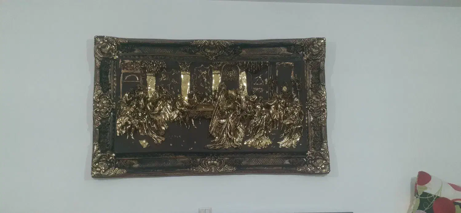 تابلو رزین|تابلو، نقاشی، عکس|شاهین‌شهر, خانه کارگر|دیوار