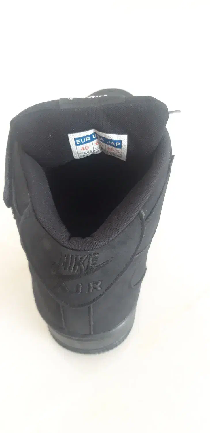 کفش کتانی مشکی نایک|کیف، کفش، کمربند|چالوس, |دیوار