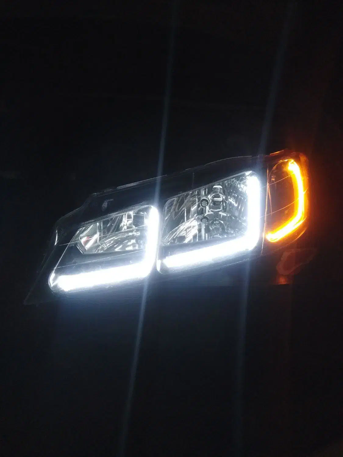 چراغ های اسپورت جلو ماشین های ایرانی|قطعات یدکی و لوازم جانبی|رشت, شکار اسطلخ|دیوار