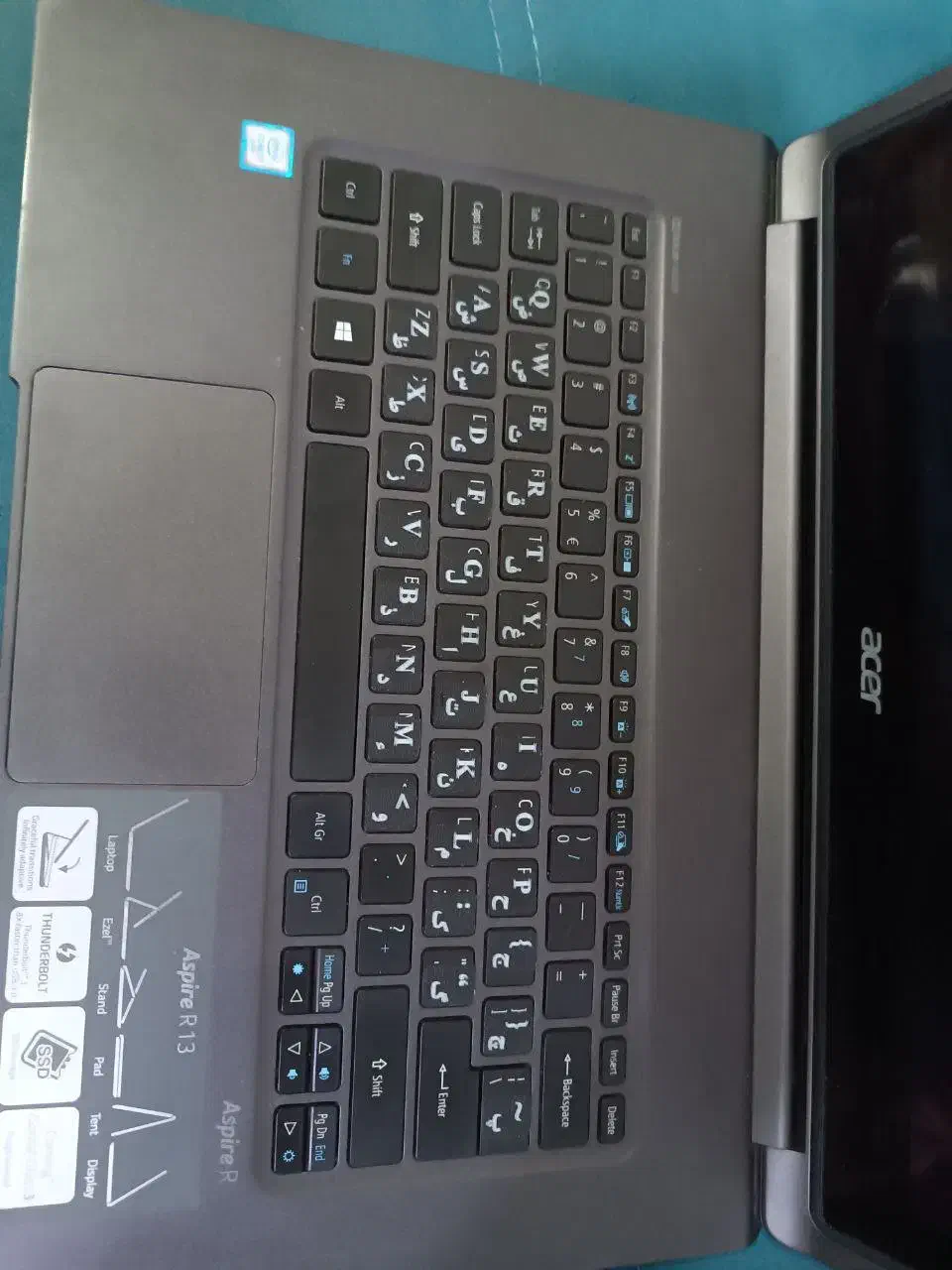 لپتاپ accer aspire R7-372T|رایانه همراه|کرمان, |دیوار