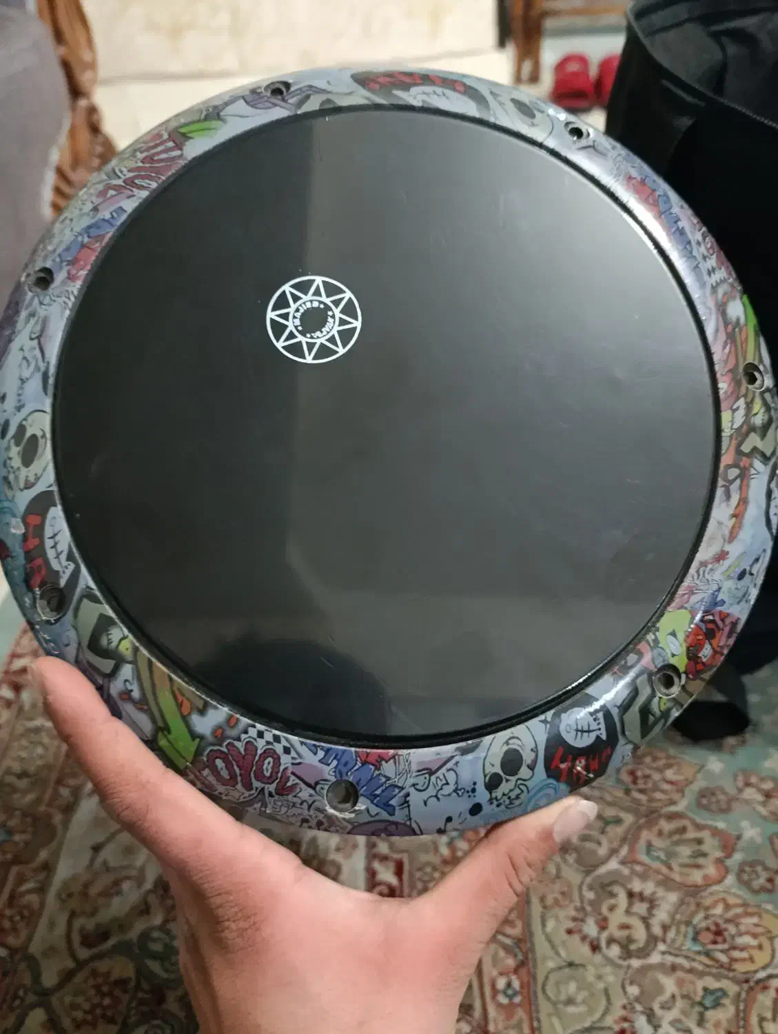 تنتو|سازهای سنتی|کرج, جهانشهر|دیوار