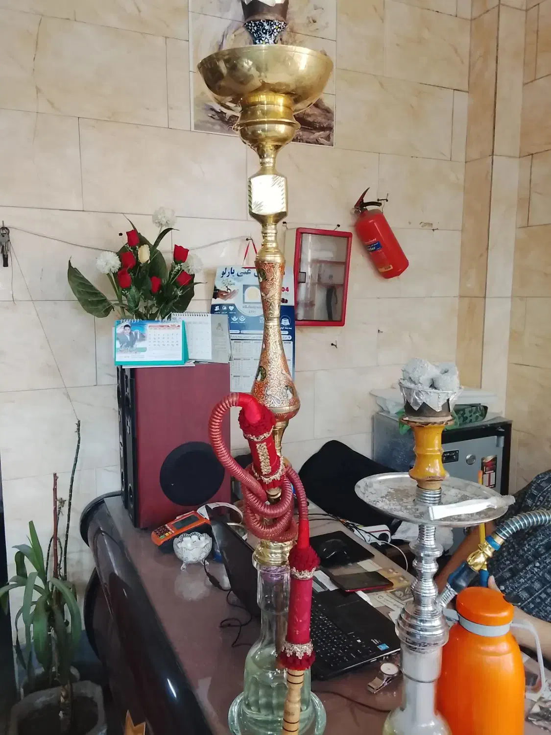 قلیان حاج اوغلی قدرت اصل خوب بخون بعداً پیام بده|کلکسیون و سرگرمی|خوی, |دیوار