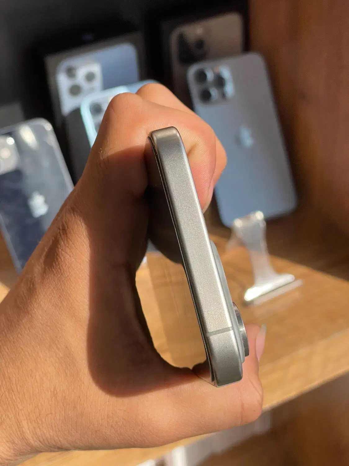 iphone 15 pro max باتری ۹۹ آکبند zaa 256|موبایل|مشهد, احمدآباد|دیوار