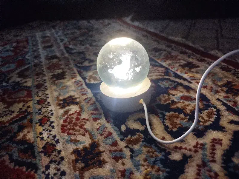 گوی موزیکال|چراغ خواب و آباژور|زاهدان, |دیوار