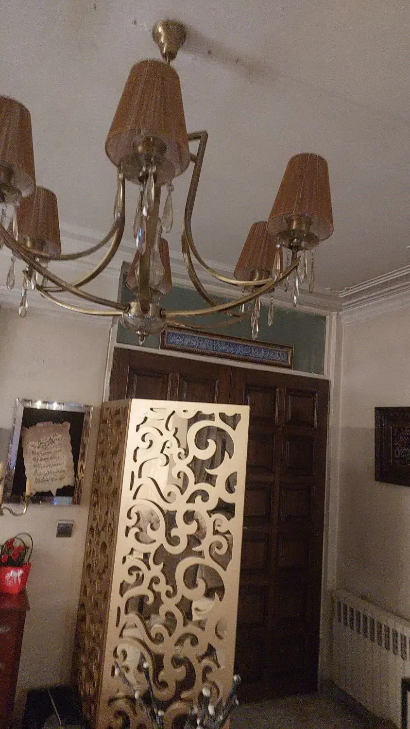 لوستر برنز|لوستر و چراغ آویز|تهران, کامرانیه|دیوار