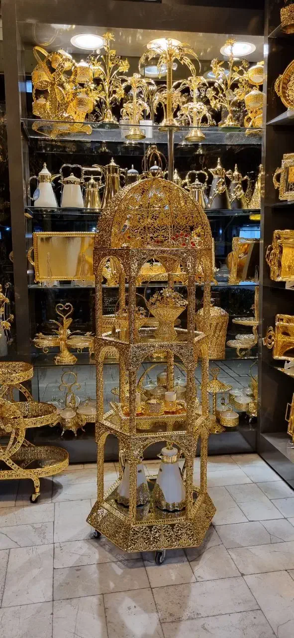 اِستندظروف ایستاده دومتر چهارطبقه اماراتی وارداتی|ظروف سرو و پذیرایی|مشهد, سلام|دیوار