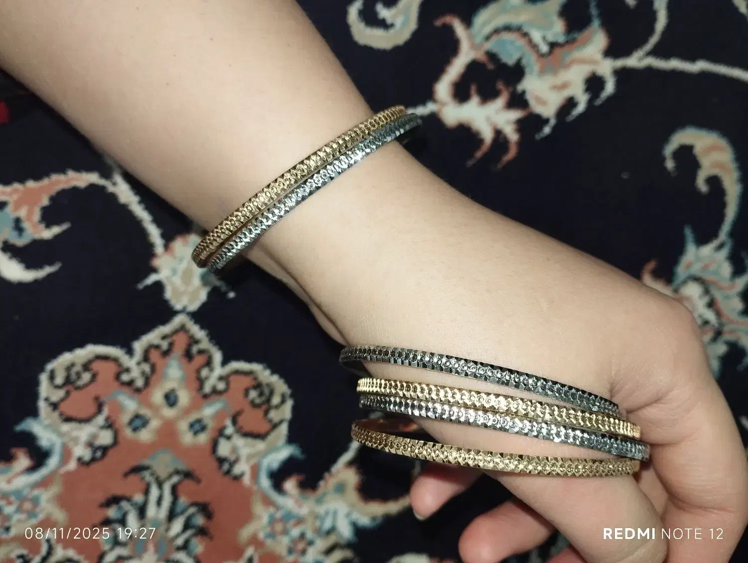 النگوی ژوپینگ رنگ ثابت|بدلیجات|خلخال, |دیوار