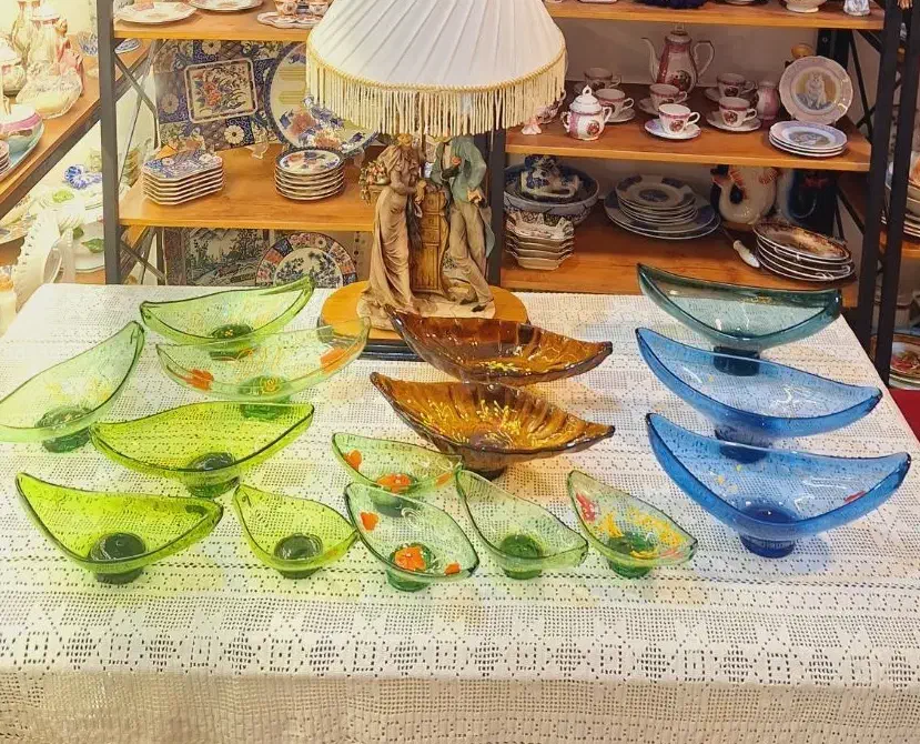 کشکول بلوری قدیمی|ظروف سرو و پذیرایی|تهران, انبار نفت|دیوار