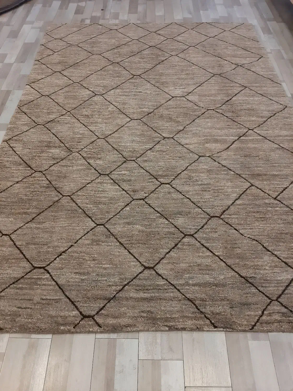 ۶ متری گبه قشقایی شیراز طرح دار مدرن پشم طبیعی|گلیم، جاجیم، گبه|تهران, حر|دیوار