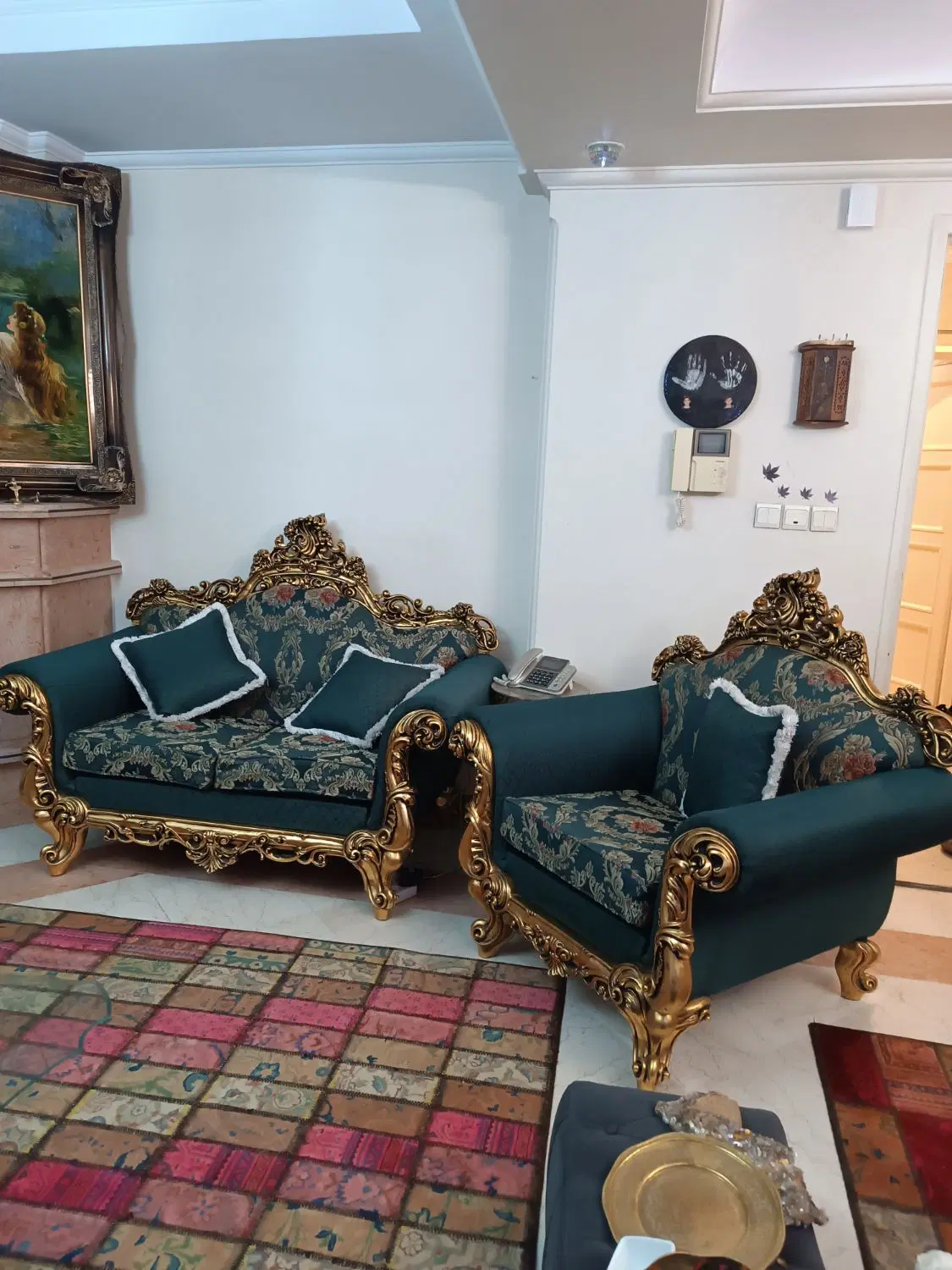 مبل استیل سلطنتی ساخت روسیه|مبلمان خانگی و میز عسلی|تهران, نیاوران|دیوار