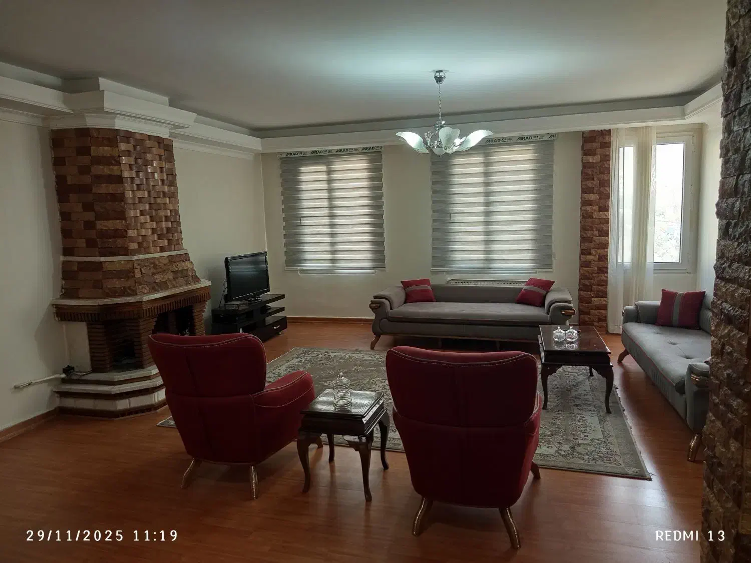 آپارتمان ۱۱۵ متری / دو خواب / علامه شمالی