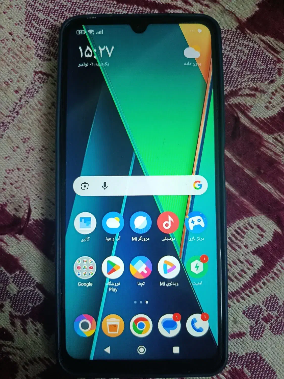 گوشی C75شیائومی سبزمدل سرامیکی حافظه ۲۵۶ رام ۸|موبایل|تهران, طیب|دیوار