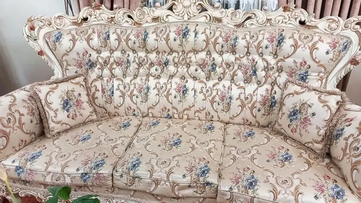 مبل ۹ نفره سلطنتی به همراه میز غذاخوری ۶ نفره|مبلمان خانگی و میز عسلی|گرگان, |دیوار