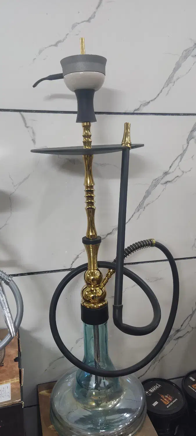 قلیان موسو تمام برنج اورجینال|صنایع دستی و سایر لوازم تزئینی|گرگان, |دیوار