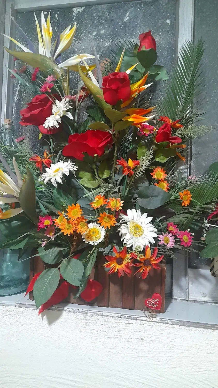 سبد گل|گل مصنوعی|لاهیجان, گلستان|دیوار