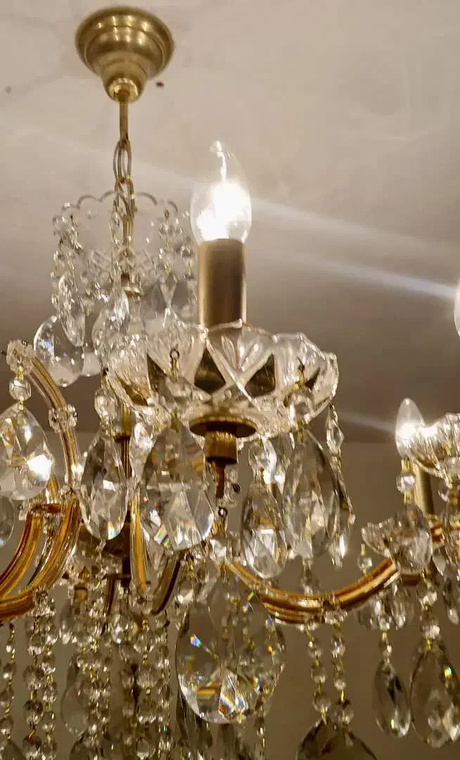 لوستر طلاکوب|لوستر و چراغ آویز|تهران, درکه|دیوار