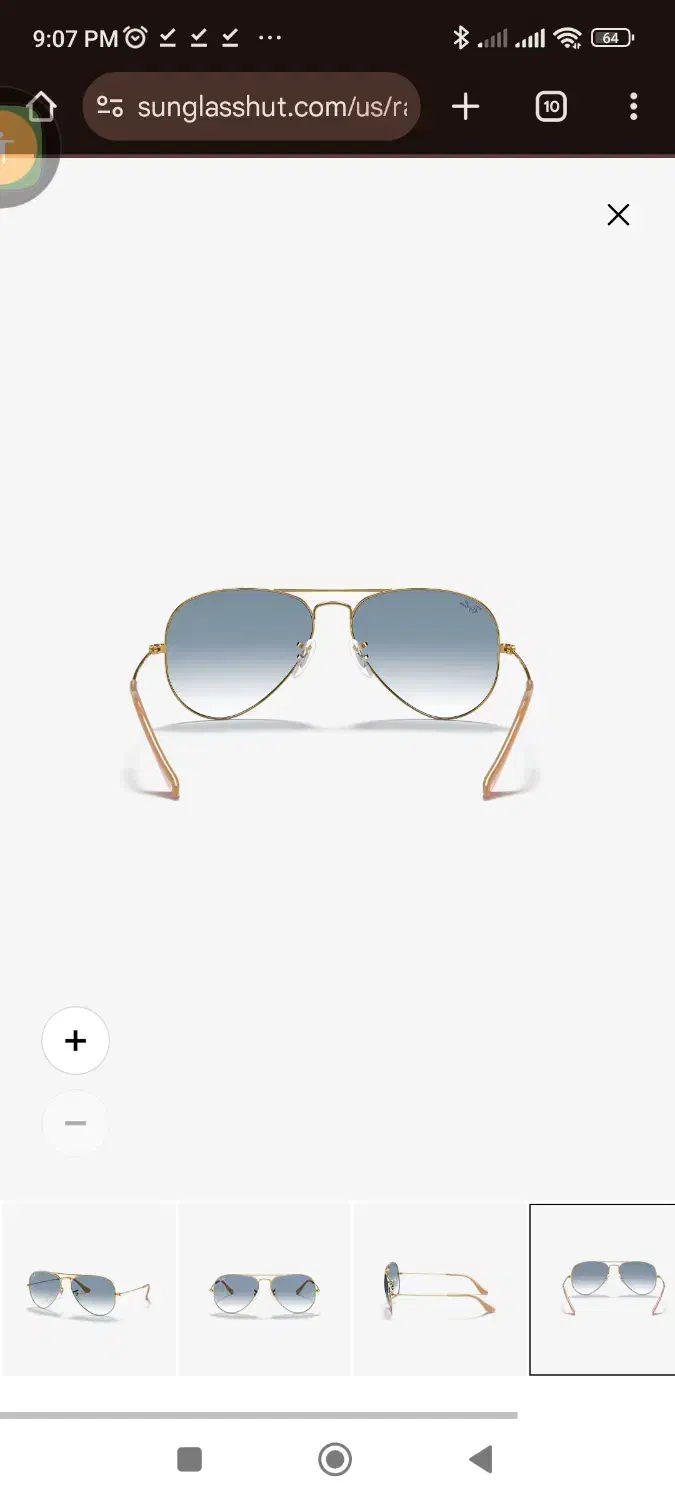 عینک آفتابی aviator rayban|بدلیجات|تهران, پردیسان|دیوار